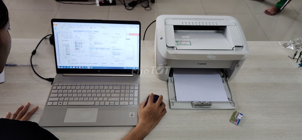 Máy in Canon LBP 6030 Trắng. Mua bán Đồ dùng văn phòng tại Quận Hải Châu Đà Nẵng được đăng bởi cá nhân  hình 1