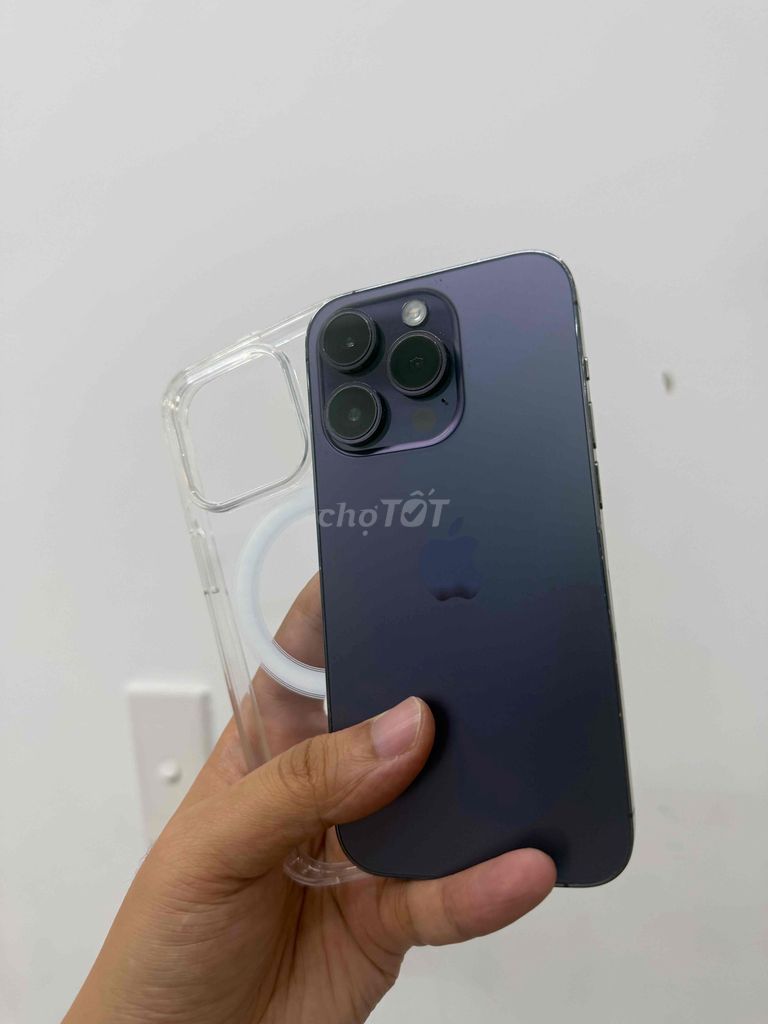Apple iPhone 14 Pro 256GB Tím zin chuẩn ko spa. Mua bán Điện thoại tại Quận Tân Bình Tp Hồ Chí Minh được đăng bởi Shop Trung Văn Apple Watch hình 1