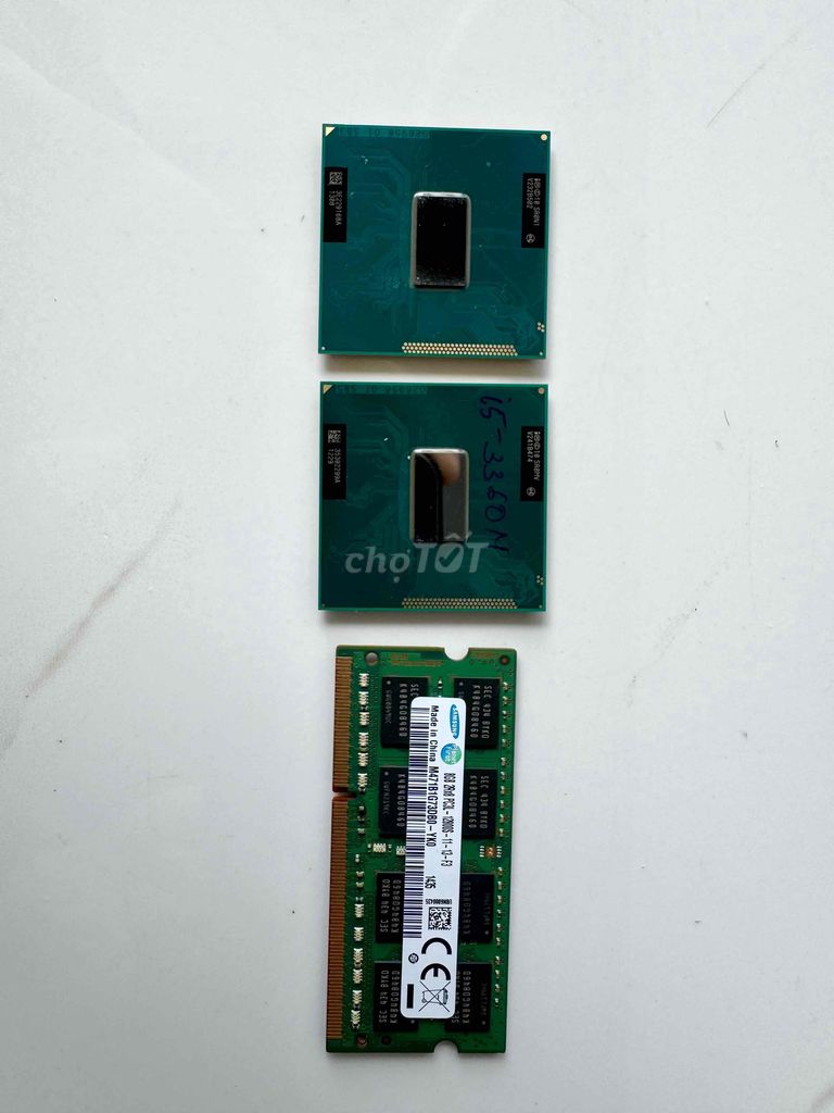 Cpu và ram laptop