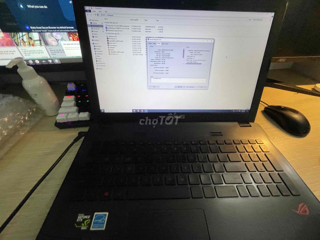 Laptop gaming ASUS GTX 950 8GB/500GB. Mua bán Laptop tại Huyện Hoài Đức Hà Nội được đăng bởi Lâm  hình 1