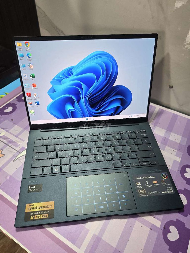 Asus Zenbook UX3405MA Core Ultra 7 155H/32G/1T/3K. Mua bán Laptop tại Quận 12 Tp Hồ Chí Minh được đăng bởi Cầm Đồ Thanh Lý hình 1