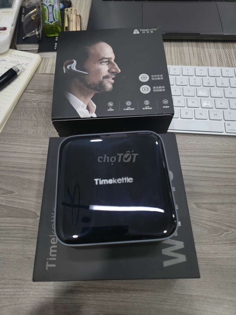 Tai nghe dịch thuật Timekettle W4 Pro. Mua bán Thiết bị đeo thông minh tại Quận Tân Bình Tp Hồ Chí Minh được đăng bởi Đức Độc Đẹp hình 1