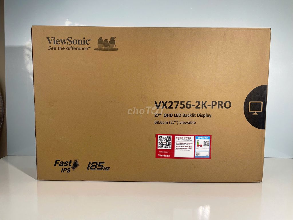 Màn hình Viewsonic VX2756 2K Pro 185Hz New