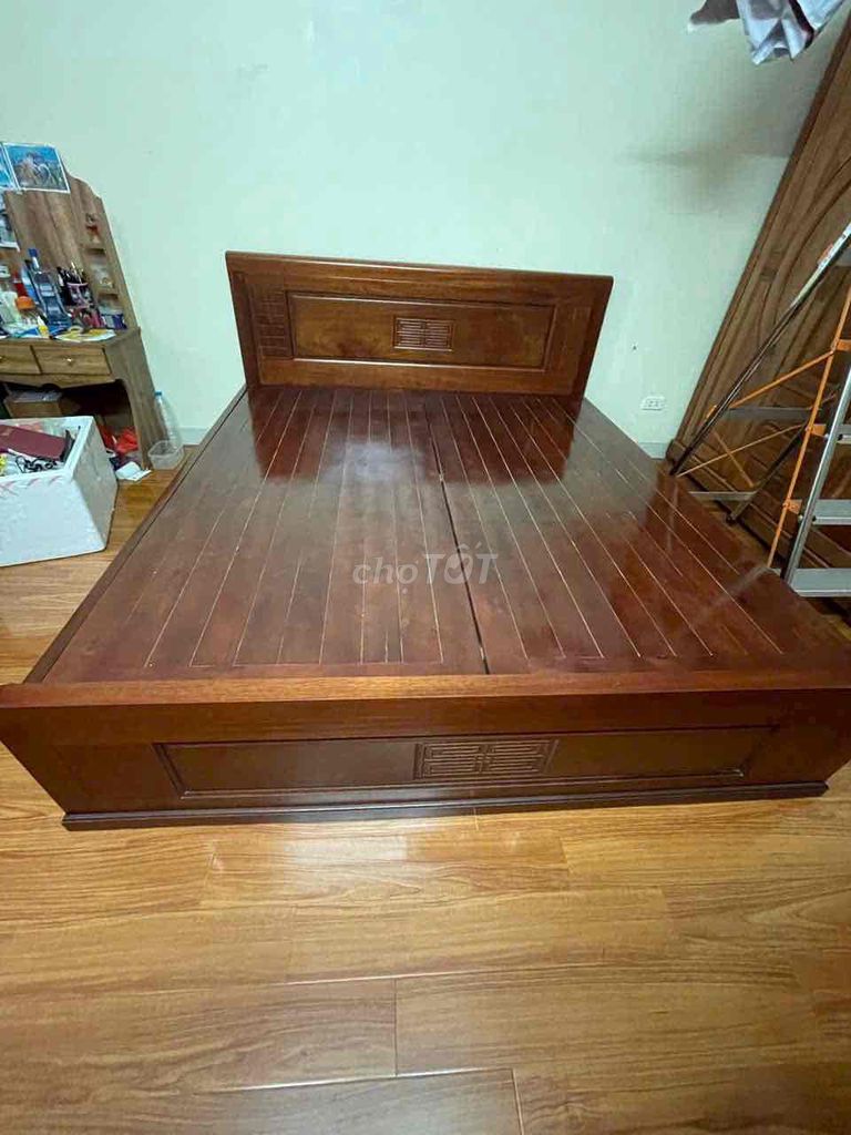 Giường tầng gỗ xoan đào 1m8 x 2m. Mua bán Giường, chăn ga gối nệm tại Quận Long Biên Hà Nội được đăng bởi Mai hình 1