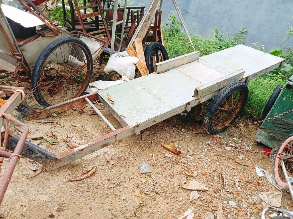 Thép toàn bộ xe Bò Lôi đang kéo hàng hóa chạy êm. Mua bán Phương tiện khác tại Quận Cẩm Lệ Đà Nẵng được đăng bởi Triều hình 5