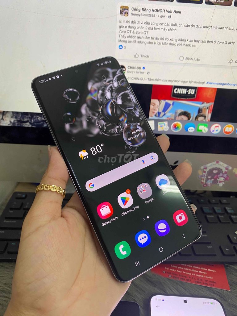 Samsung S20 Ultra 5G 128GB giá rẻ. Mua bán Điện thoại tại Quận 6 Tp Hồ Chí Minh được đăng bởi Trang Trần Mobile hình 1