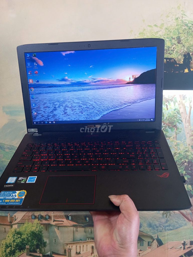 Laptop Gaming ASUS ROG GL552VX i7 6700HQ VGA rời