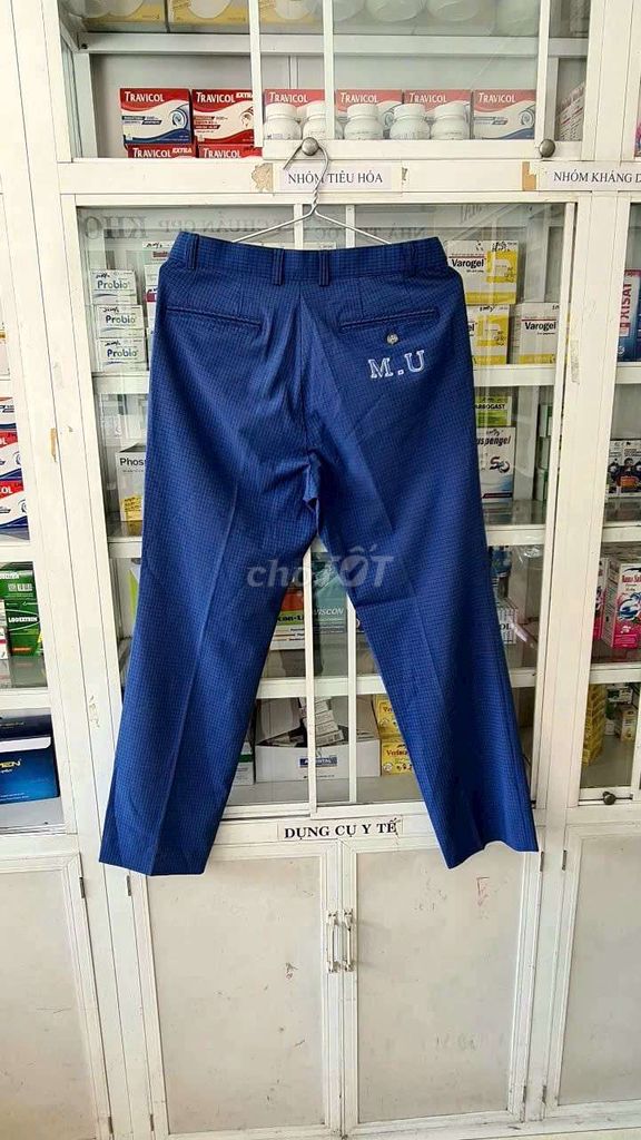 Quần tây chất thể thao MU TOKYO màu xanh phối. Mua bán Quần áo tại Thành phố Thủ Đức Tp Hồ Chí Minh được đăng bởi Shop khoa nguyễn si tuyển  hình 2
