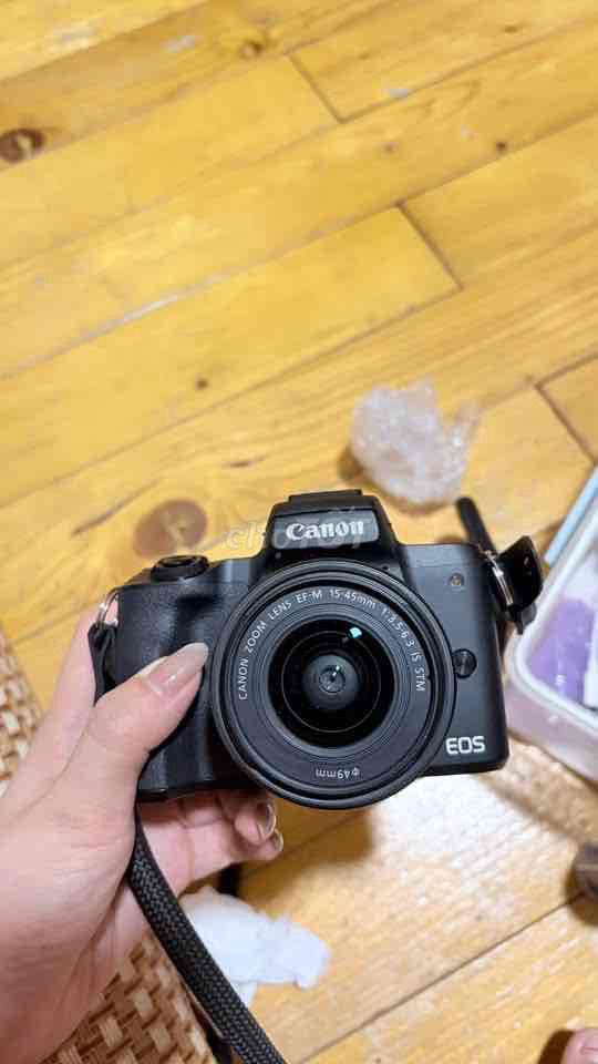 Máy ảnh Canon EOS M50 Mark II. Mua bán Máy ảnh, Máy quay tại Quận Long Biên Hà Nội được đăng bởi Hùng Minh hình 1