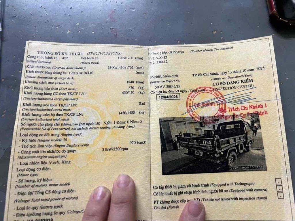 Suzuki ben  2007  tải 500kg. Mua bán Xe tải, xe ben tại Thành phố Thủ Đức Tp Hồ Chí Minh được đăng bởi lan hình 5