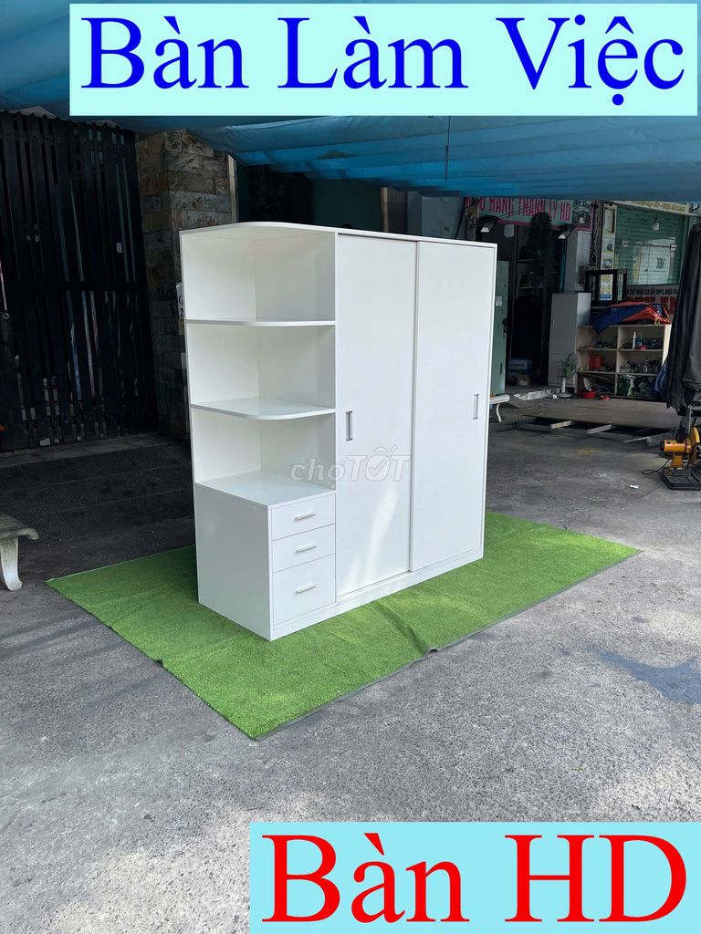 Tủ quần áo_Tủ quần áo cửa lùa=Tủ quần áo gổ 1m6=6. Mua bán Tủ, kệ gia đình tại Quận 12 Tp Hồ Chí Minh được đăng bởi Kho Hàng TP HCM hình 1