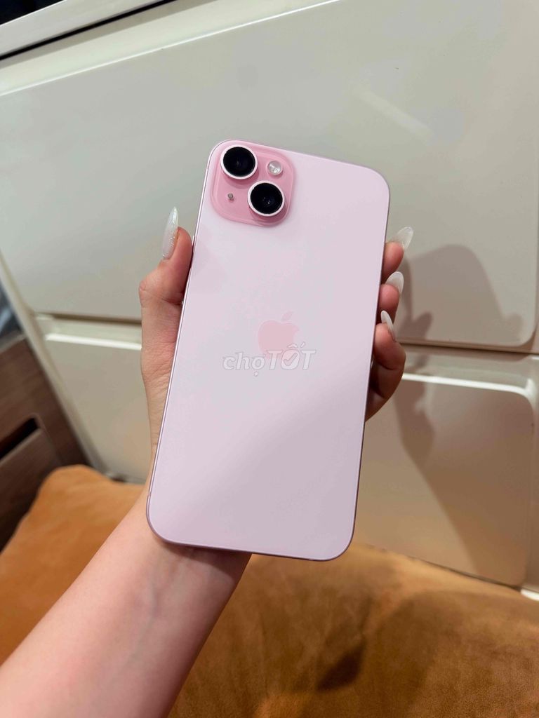 iPhone 15 Plus Hồng Nguyên zin không đánh kính. Mua bán Điện thoại tại Quận Thanh Khê Đà Nẵng được đăng bởi Na Na  hình 1