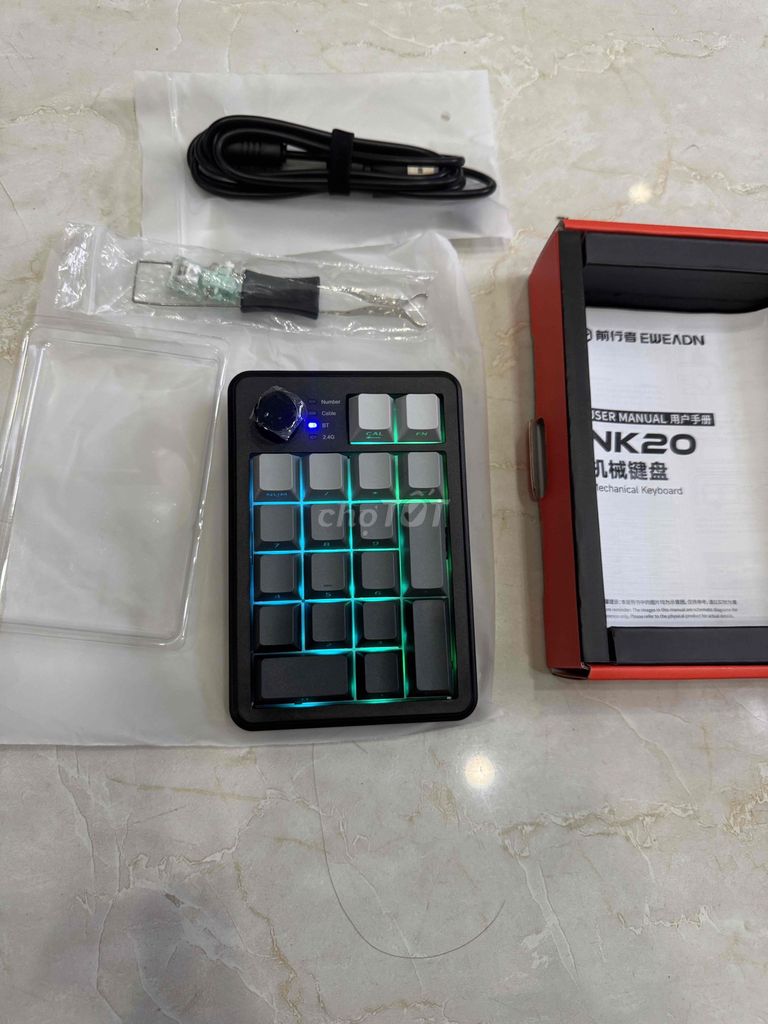 Bàn phím số EWEADN NK20 Đen. Mua bán Phụ kiện (Màn hình, Chuột...) tại Quận Gò Vấp Tp Hồ Chí Minh được đăng bởi NHAT hình 1