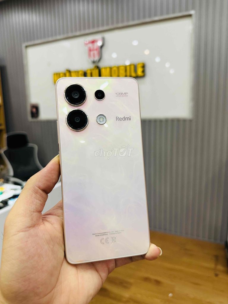 Xiaomi Redmi Note 13 Vàng 256G. Mua bán Điện thoại tại Quận Liên Chiểu Đà Nẵng được đăng bởi Hoàng Tú Mobile hình 1