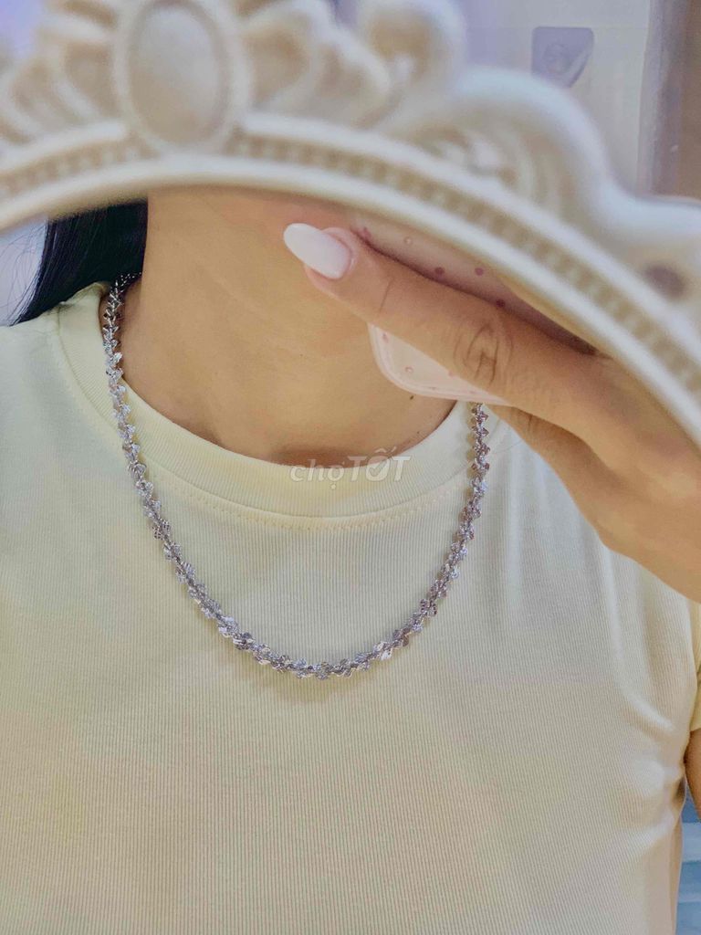 Dây chuyền Nữ Xi Kim Cao Cấp. Mua bán Phụ kiện thời trang khác tại Thành phố Hà Tiên Kiên Giang được đăng bởi Dương Thị Cẩm Thu hình 1