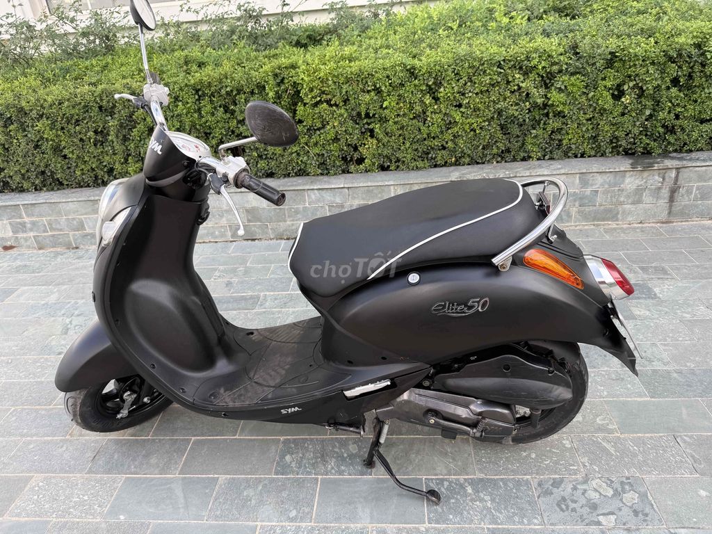 SYM Elite 50 куб. см 2021, черный
