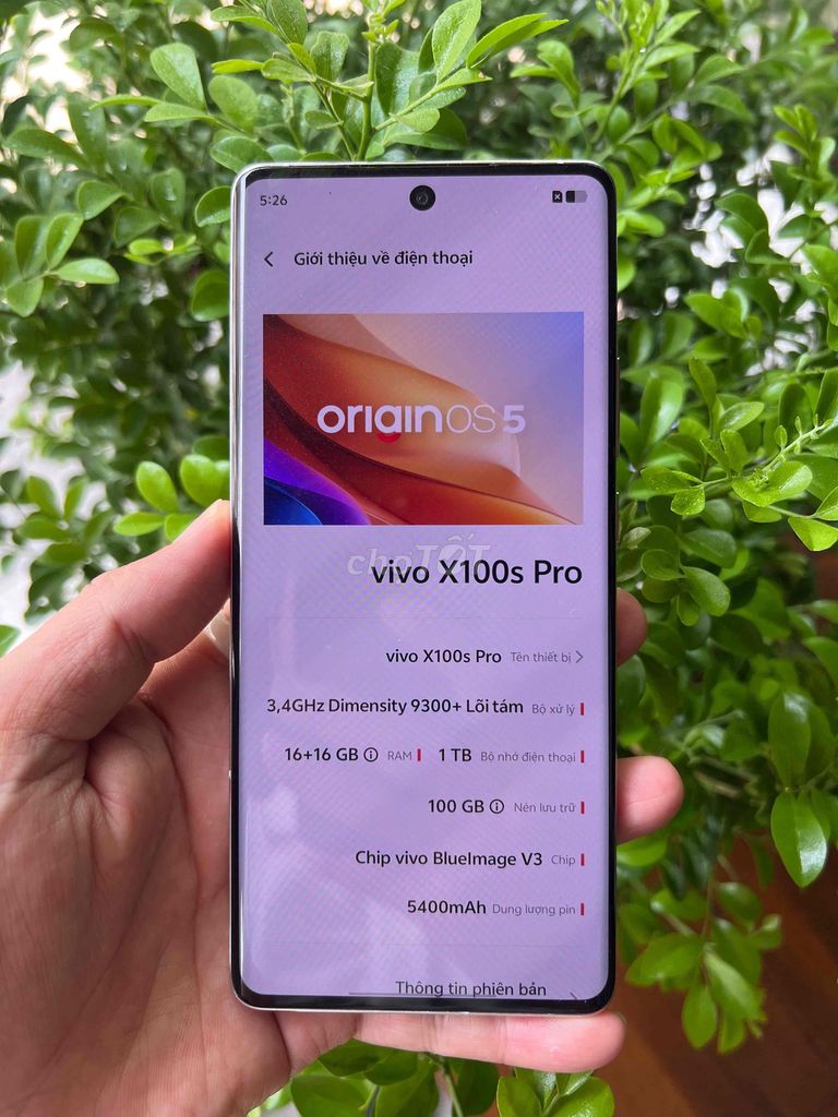 Vivo X100s Pro 16GB/1TB Trắng. Mua bán Điện thoại tại Quận 8 Tp Hồ Chí Minh được đăng bởi thụy ngô hình 1