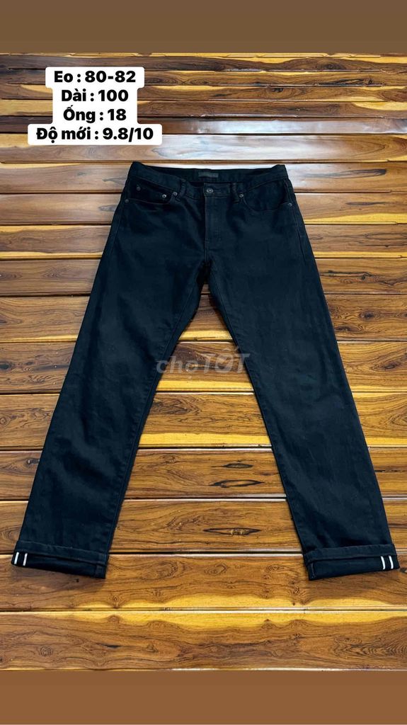 jean UNILOOO lai biên Đen huyền 80-82 100 rất mơi. Mua bán Quần áo tại Thành phố Châu Đốc An Giang được đăng bởi Thành Danh hình 1