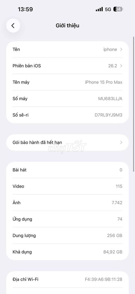 Apple iPhone 15 Pro Max 256GB giao lưu máy android. Mua bán Điện thoại tại Quận Tân Bình Tp Hồ Chí Minh được đăng bởi Thắng hình 1