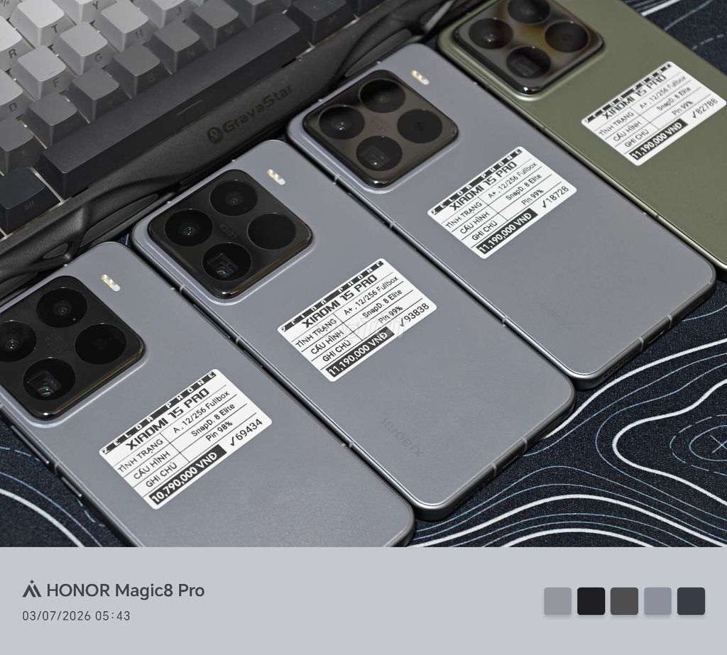 Xiaomi 15 Pro 12GB/256GB Xám A. Mua bán Điện thoại tại Quận Ninh Kiều Cần Thơ được đăng bởi Zelda Phone hình 1