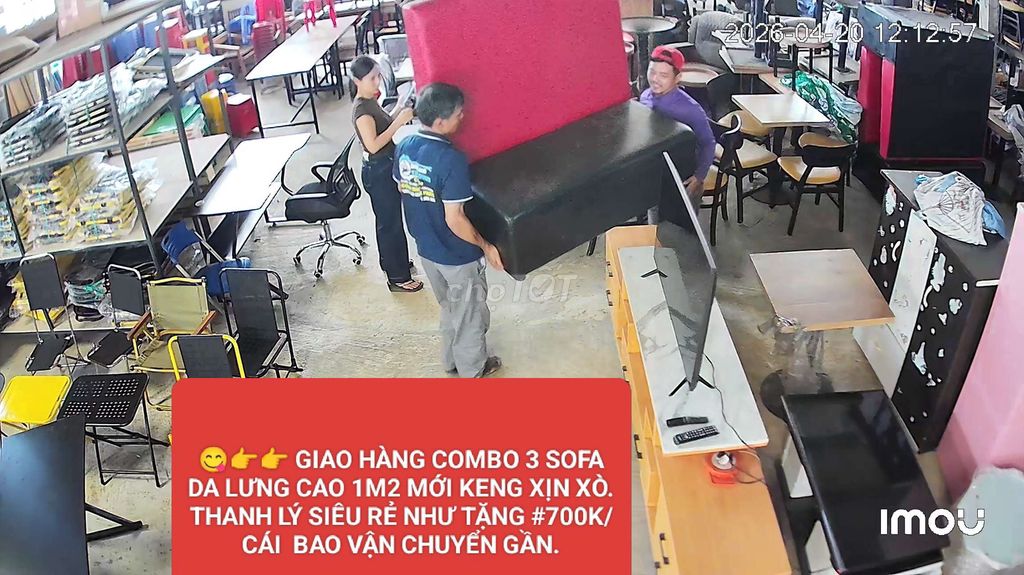 Thanh Lý siêu rẻ Ghế sofa Da dài 1m2 lưng cao 1m2. Mua bán Bàn ghế tại Thành phố Đồng Xoài Bình Phước được đăng bởi CHỢ ĐỒ CŨ TIẾN DŨNG hình 1