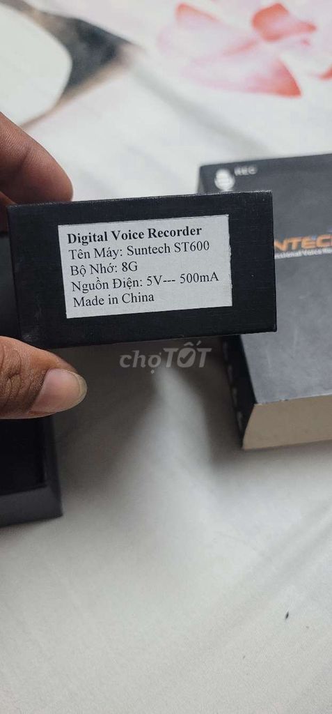 MÁY GHI ÂM SUNTECH ST600_8G