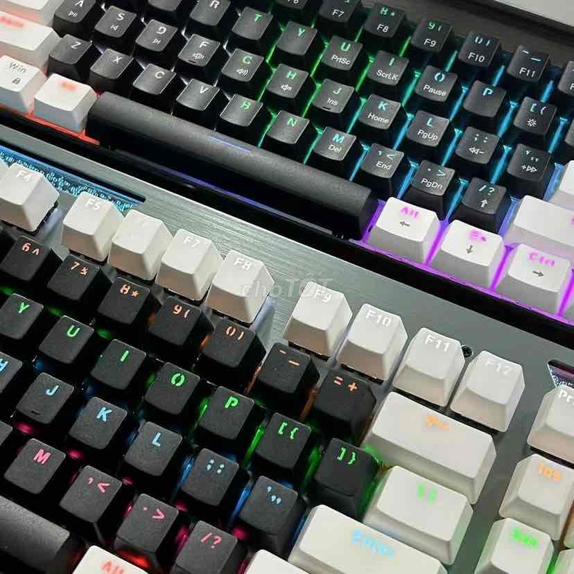 104 keycaps chất liệu abs oem có đèn nền đa năng m