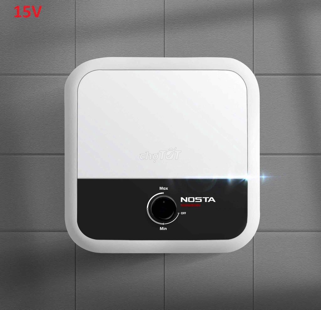 Bình nóng lạnh NOSTA 15 lít. Mua bán Thiết bị vệ sinh, nhà tắm tại Quận Long Biên Hà Nội được đăng bởi việt anh hình 1