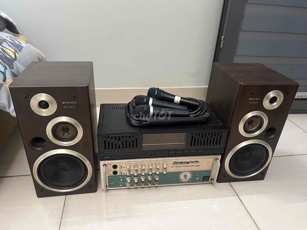 Nhà xài còn hoạt động tốt cần thanh lý bộ Karaoke. Mua bán Tivi, Âm thanh tại Quận Bình Thạnh Tp Hồ Chí Minh được đăng bởi Tan Dinh hình 1