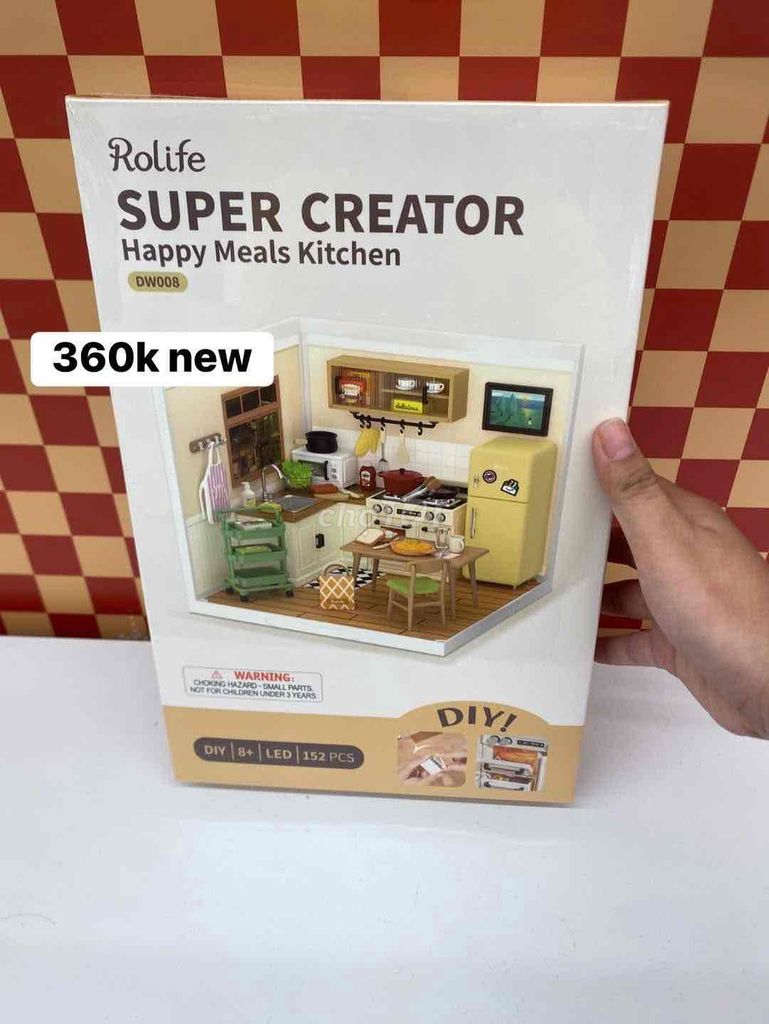 Rolife Happy Meals Kitchen Gỗ