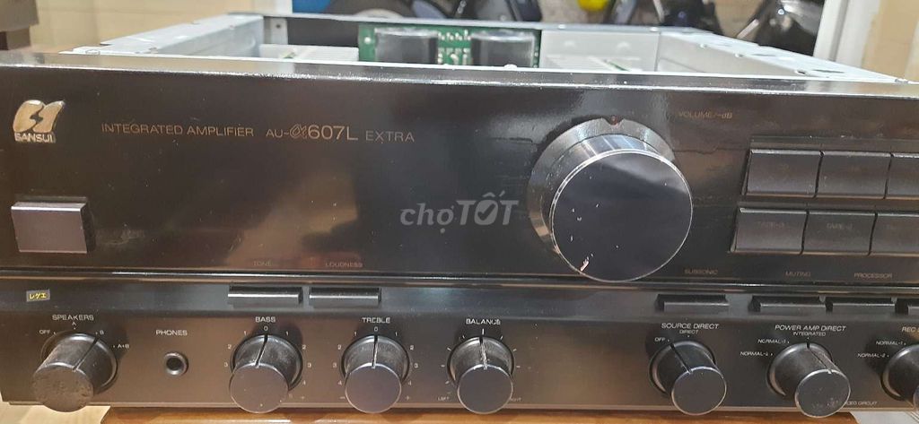 Amply Sansui AU-α607L EXTRA Đen. Mua bán Tivi, Âm thanh tại Quận Lê Chân Hải Phòng được đăng bởi Nguyễn Hùng Cường hình 1