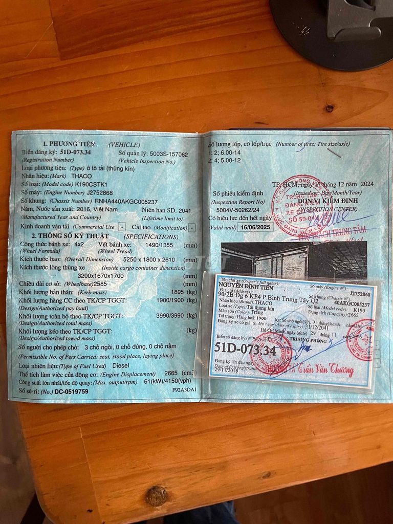 kia k190 tải 1.9 tấn . máy lạnh. sàn đáy inox. Mua bán Xe tải, xe ben tại Huyện Bình Chánh Tp Hồ Chí Minh được đăng bởi BÃI XE THIÊN TRANG hình 4