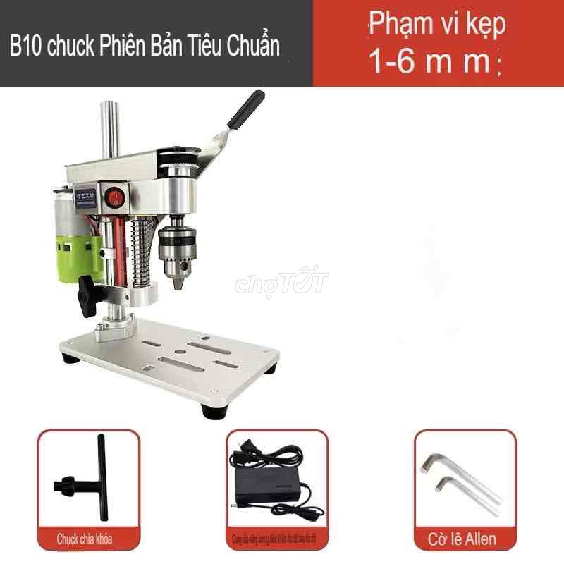 Máy khoan bàn B10 chuck Bạc. Mua bán Nội thất, đồ gia dụng khác tại Quận Sơn Trà Đà Nẵng được đăng bởi Phạm Bằng tb hình 1