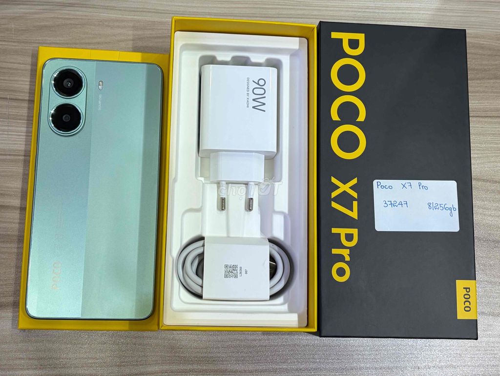 Xiaomi Poco X7 Pro 256GB Xanh 99%. Mua bán Điện thoại tại Quận 10 Tp Hồ Chí Minh được đăng bởi Yến Yến hình 1