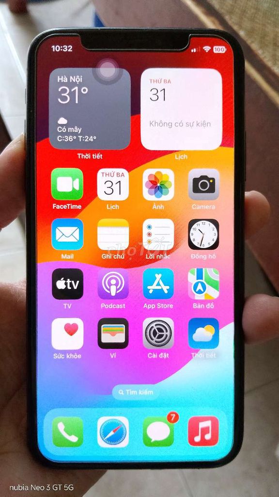 Apple iPhone XS 64GB Đen Quốc tế. Mua bán Điện thoại tại Huyện Hóc Môn Tp Hồ Chí Minh được đăng bởi Nam Anh hình 1
