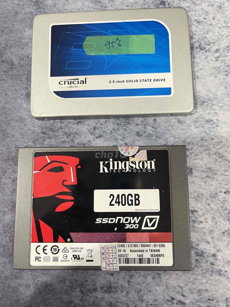 Ổ cứng SSD Crucial 250GB 2.5-inch 95%. Mua bán Linh kiện (RAM, Card...) tại Quận 12 Tp Hồ Chí Minh được đăng bởi Le Van Ten hình 1