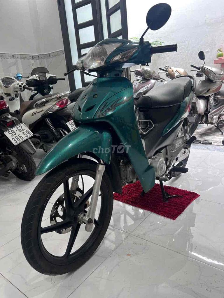 Honda Wave 100cc, бирюзовый