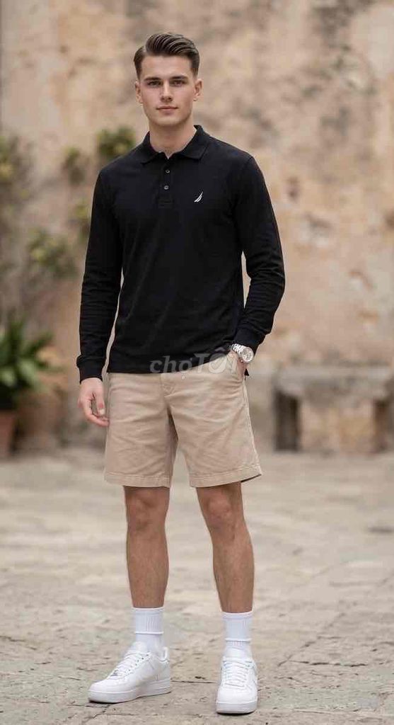 Áo polo NAUTICA Nam Cotton XL Đen. Mua bán Quần áo tại Huyện Hàm Tân Bình Thuận được đăng bởi 2hand LCT hình 1
