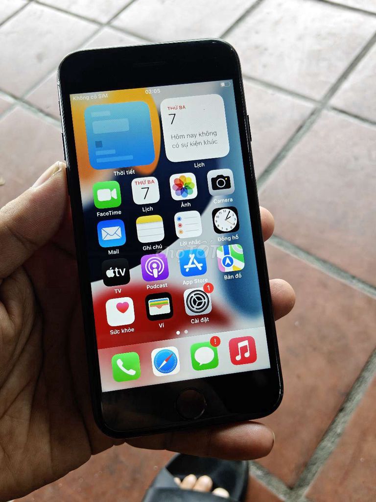 Apple iPhone 7 32GB Đen Đã sử dụng. Mua bán Điện thoại tại Quận Liên Chiểu Đà Nẵng được đăng bởi Công Lực hình 1