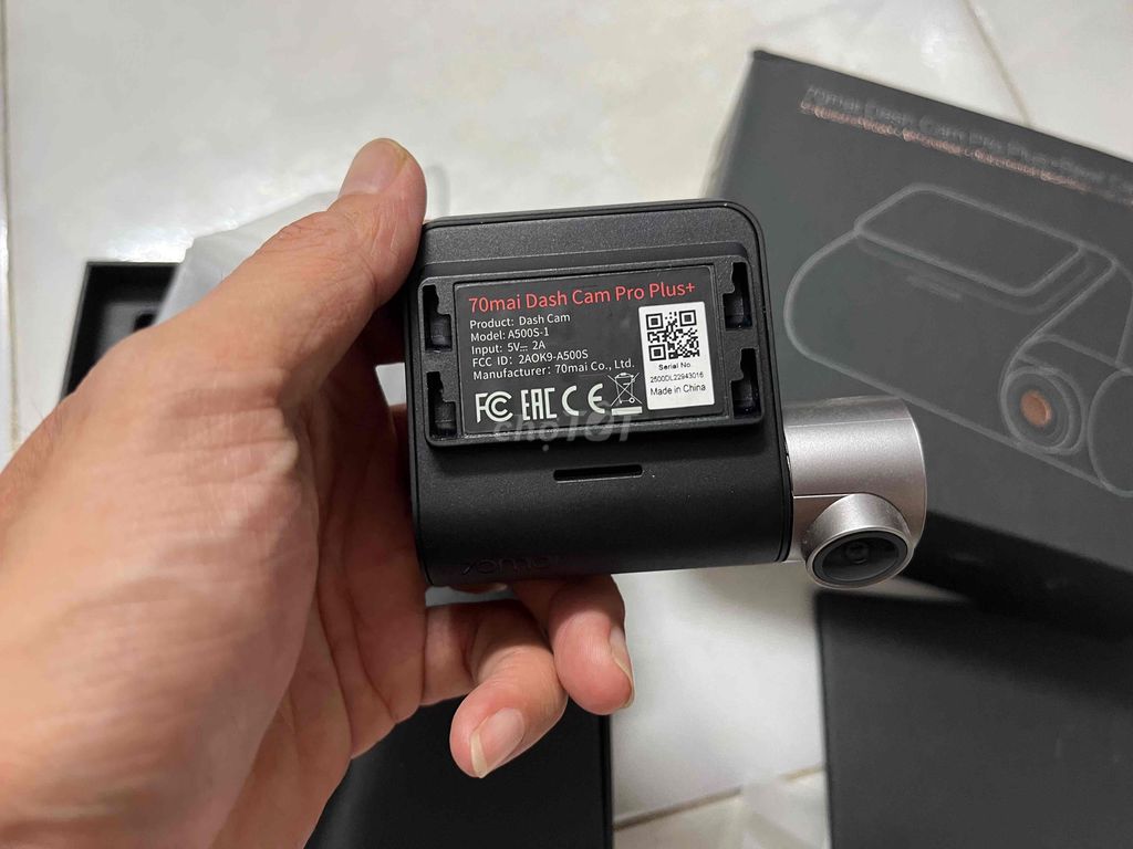 Camera 70MAI Pro Plus A500S tích hợp sẵn GPS