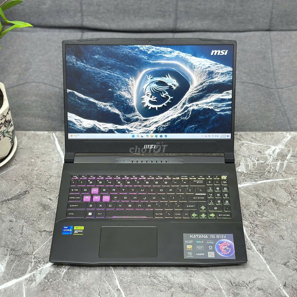 LAPTOP MSI I7 13620H/16GB/1TB/4070 8GB/15.IN 144HZ