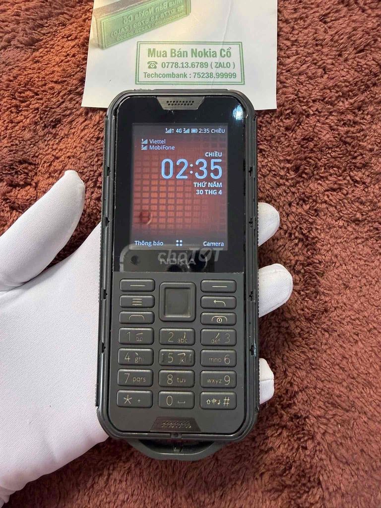 Nokia 800 TOUGH 4G 2 sim+Wifi+phát Wifi,pin Trâu. Mua bán Điện thoại tại Quận 10 Tp Hồ Chí Minh được đăng bởi Mua Bán Nokia Cổ hình 1