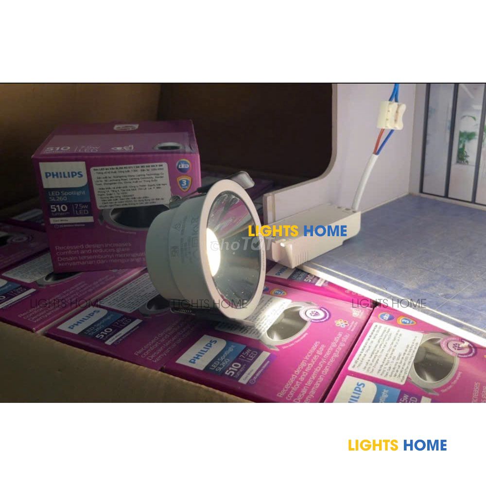 Đèn âm trần Philips SL260 góc chiếu 36 độ. Mua bán Đèn tại Quận 4 Tp Hồ Chí Minh được đăng bởi Lights Home hình 1