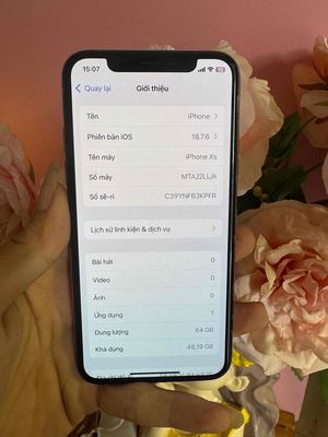 Apple iPhone Xs 64GB Vàng đồng Đã sử dụng