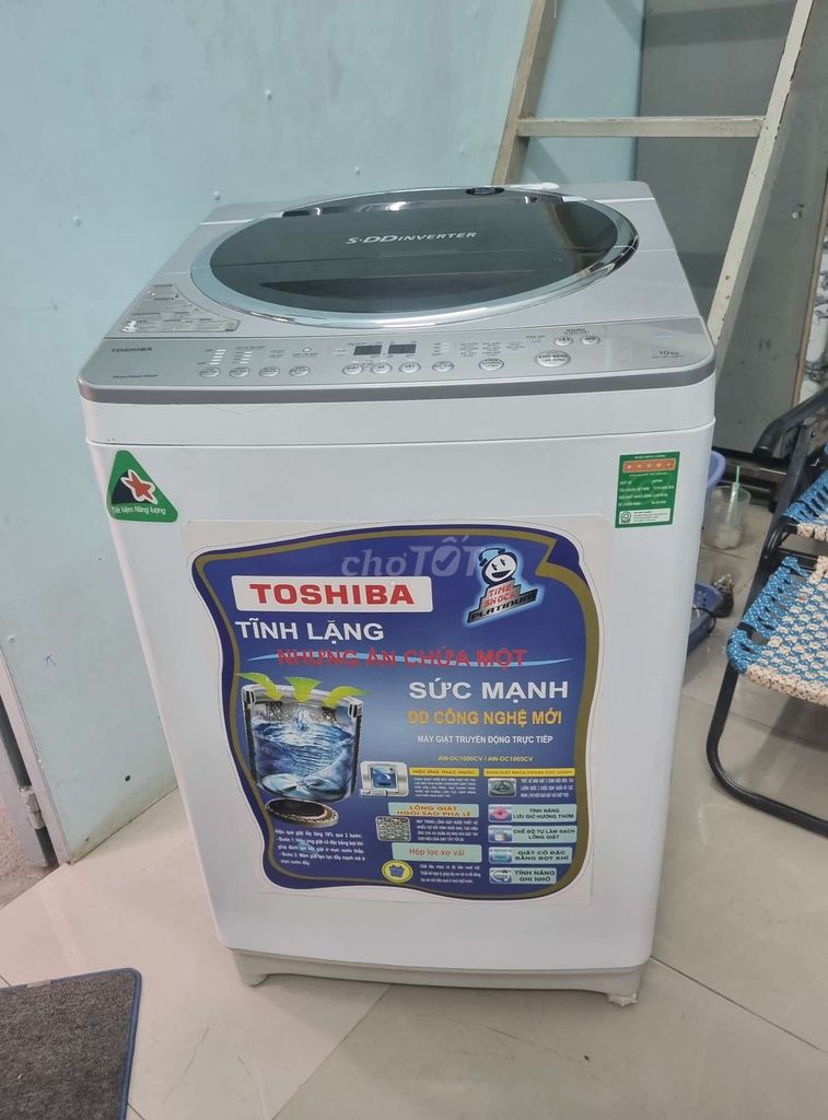 Thanh lý máy giặt Toshiba inverter 10kg siêu đẹp