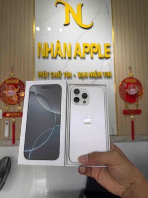 IPHONE 16 PRM 512gb TRẮNG QT SIÊU LƯỚT PIN 100%. Mua bán Điện thoại tại Thành phố Cà Mau Cà Mau được đăng bởi NHAN APPLE