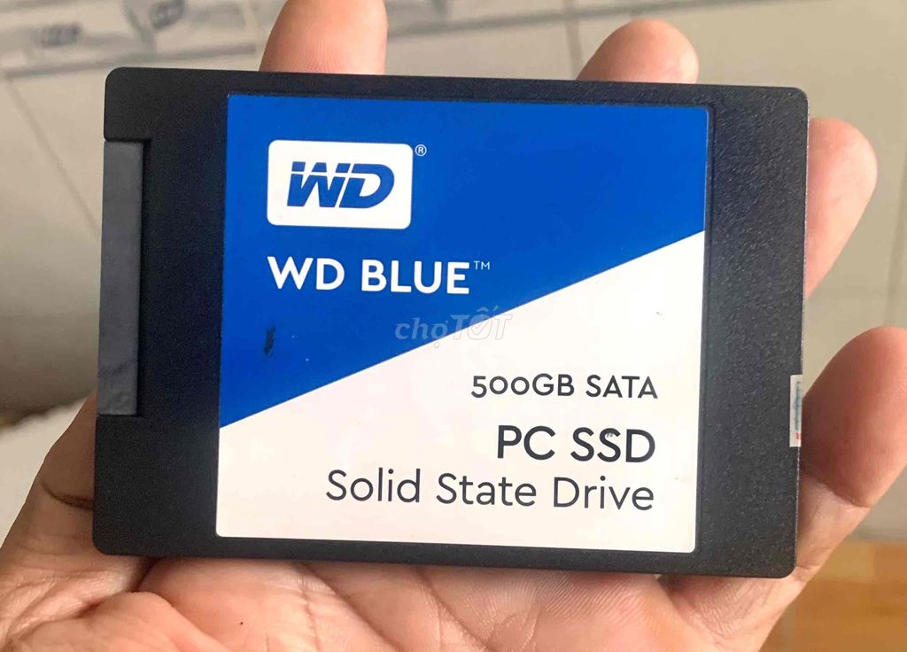 Ổ cứng SSD WD Blue 500GB sức khỏe 💯. Mua bán Linh kiện (RAM, Card...) tại Quận 7 Tp Hồ Chí Minh được đăng bởi Quân Quân  hình 1