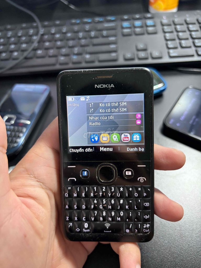Nokia Asha 210 Đen. Mua bán Điện thoại tại Thành phố Thủ Dầu Một Bình Dương được đăng bởi Tuấn Anh hình 1
