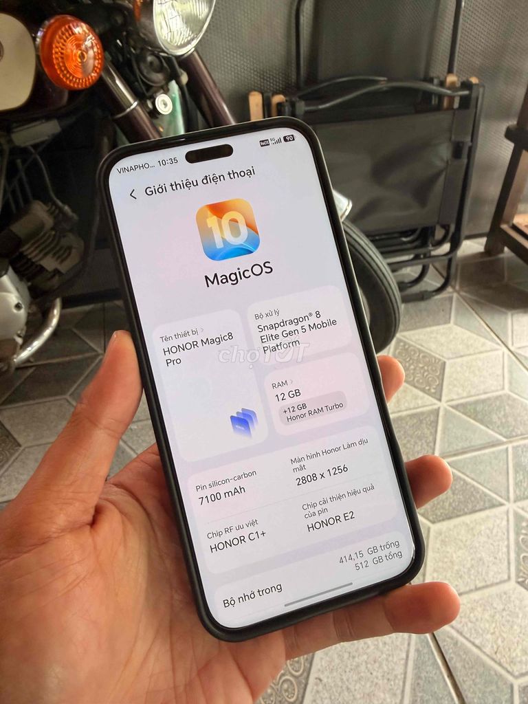 Honor Magic 8 Pro 512GB Đen Hong Kong. Mua bán Điện thoại tại Thành phố Đà Lạt Lâm Đồng được đăng bởi Thanh Vu hình 1