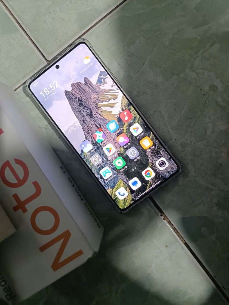 Xiaomi Redmi Note 13 5G 128GB Trắng. Mua bán Điện thoại tại Thành phố Thuận An Bình Dương được đăng bởi trường hợp  hình 1